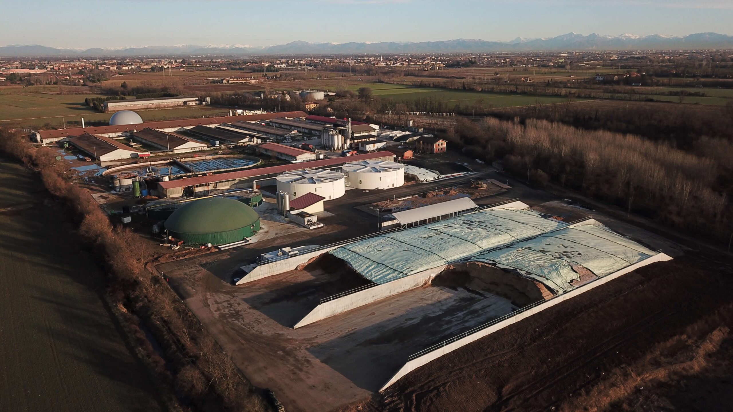 Impianti biometano realizzati da Corradi & Ghisolfi.